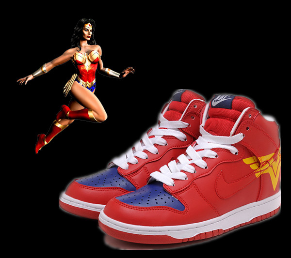 Wonder Woman Nike Superhero Shoes 