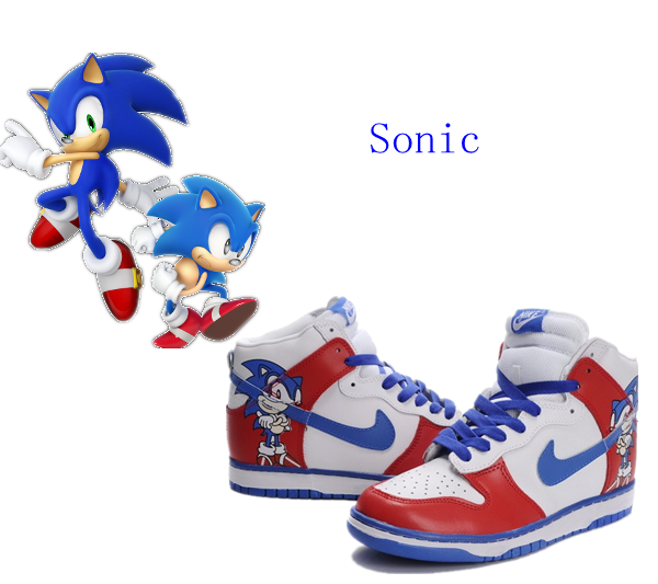 sonic the hedgehog shoes nike